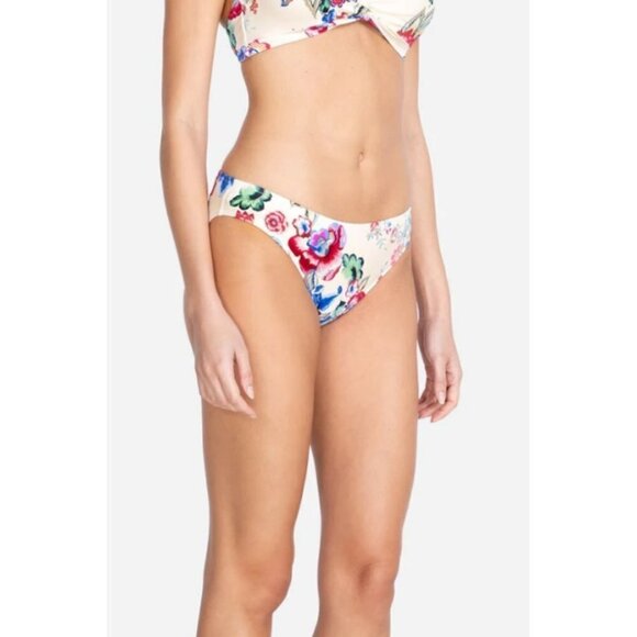 💕JOHNNY WAS💕 Maya Hipster Bikini Bottoms ~ Multi-Color Floral Print XL - Picture 14 of 14
